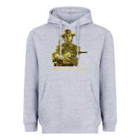 Heather Grey the outlaw josey wales Heavyweight Hoodie - linhVisuals