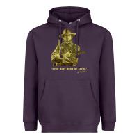 Plum the outlaw josey wales Heavyweight Hoodie - linhVisuals