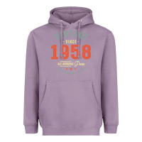 Vintage Since 1958 - 64th Birthday Retro Classic Heavyweight Hoodie | Teevron
