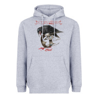 Heather Grey In This Moment Blood Heavyweight Hoodie - linhVisuals