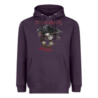 Plum In This Moment Blood Heavyweight Hoodie - linhVisuals