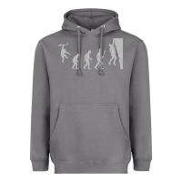 Storm funny rock climbing evolution Heavyweight Hoodie - linhVisuals