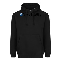 Black Nautique Boats Heavyweight Hoodie - linhVisuals