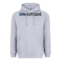 Heather Grey Nautique Boats Heavyweight Hoodie - linhVisuals