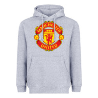 Heather Grey manchester Heavyweight Hoodie - linhVisuals