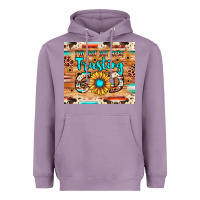 I'm Just Out Here Trusting God Heavyweight Hoodie | Teevron