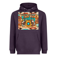Plum i'm just out here trusting god Heavyweight Hoodie - JahusDesignShop