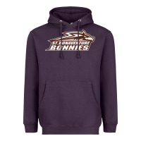 Plum st. bonaventure bonnies Heavyweight Hoodie - linhVisuals