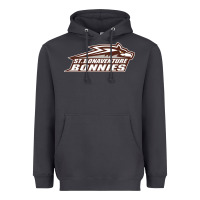 Smoke st. bonaventure bonnies Heavyweight Hoodie - linhVisuals