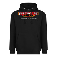 Black Firehouse Subs Heavyweight Hoodie - linhVisuals