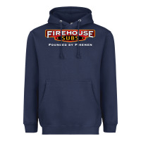 Navy Firehouse Subs Heavyweight Hoodie - linhVisuals