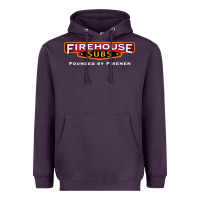 Plum Firehouse Subs Heavyweight Hoodie - linhVisuals