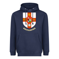 Navy university bristol Heavyweight Hoodie - linhVisuals