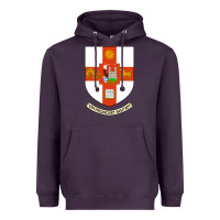 Plum university bristol Heavyweight Hoodie - linhVisuals