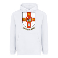 White university bristol Heavyweight Hoodie - linhVisuals