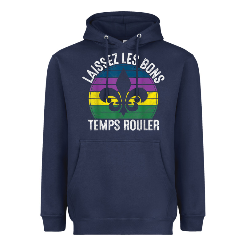 Laissez Les Bons Temps Rouler Gift Mardi Gras Masquerade T Shirt Heavyweight Hoodie by linhVisuals | Teevron