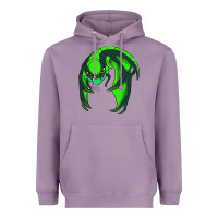 Lavender viper Heavyweight Hoodie - linhVisuals