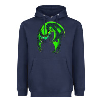 Navy viper Heavyweight Hoodie - linhVisuals