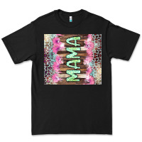 Black Mama leopard Premium Tee - CowGirlArtShop