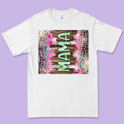 Mama Leopard Premium Tee Designed By Cowgirlartshop