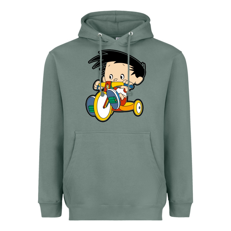 Bobby On His Bike   Bobbys World Heavyweight Hoodie by linhVisuals | Teevron