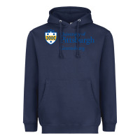 Navy University of Pittsburgh at Greensburg, Heavyweight Hoodie - linhVisuals