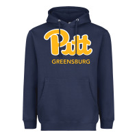 Navy UPG, Pitt-Greensburg, Bobcats, Heavyweight Hoodie - linhVisuals