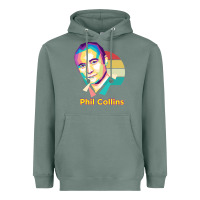 Sage wpap phil collins rock Heavyweight Hoodie - linhVisuals