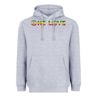 One Love Rasta Reggae Music Rastafarian Lover Jamaica Peace T Shirt Heavyweight Hoodie | Teevron
