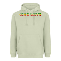 Matcha one love rasta reggae music rastafarian lover jamaica peace t shirt Heavyweight Hoodie - linhVisuals