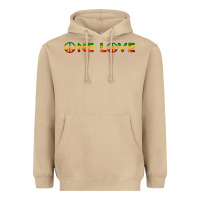 Mushroom one love rasta reggae music rastafarian lover jamaica peace t shirt Heavyweight Hoodie - linhVisuals