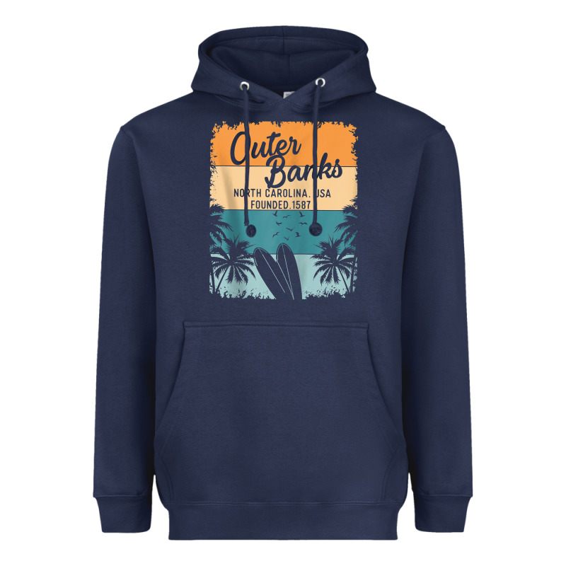 Outer Banks Shirts Men Women Kids Obx North Carolina Nc Gift Zip Hoodi Heavyweight Hoodie by linhVisuals | Teevron