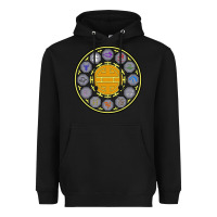 Black talismans   jackie chan adventures Heavyweight Hoodie - linhVisuals