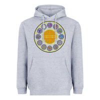 Heather Grey talismans   jackie chan adventures Heavyweight Hoodie - linhVisuals