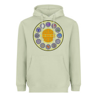 Matcha talismans   jackie chan adventures Heavyweight Hoodie - linhVisuals
