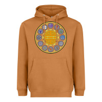 Meerkat talismans   jackie chan adventures Heavyweight Hoodie - linhVisuals