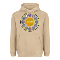 Mushroom talismans   jackie chan adventures Heavyweight Hoodie - linhVisuals