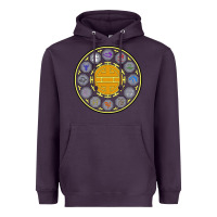 Plum talismans   jackie chan adventures Heavyweight Hoodie - linhVisuals