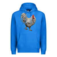 True Royal dominique rooster Premium Hoodie - LillyAllenDesigns
