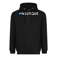 Black Nautique Boats Heavyweight Hoodie - linhVisuals