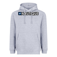 Heather Grey Nautique Boats Heavyweight Hoodie - linhVisuals
