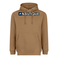 Toasted Coconut Nautique Boats Heavyweight Hoodie - linhVisuals