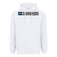 White Nautique Boats Heavyweight Hoodie - linhVisuals