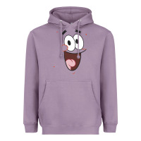 Lavender sponge.bob squa.re.pants patrick face portrait Heavyweight Hoodie - linhVisuals