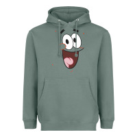 Sage sponge.bob squa.re.pants patrick face portrait Heavyweight Hoodie - linhVisuals