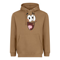 Toasted Coconut sponge.bob squa.re.pants patrick face portrait Heavyweight Hoodie - linhVisuals