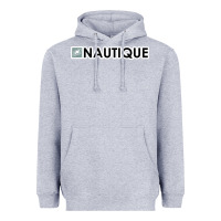 Heather Grey Nautique Boats Heavyweight Hoodie - linhVisuals