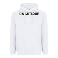 White Nautique Boats Heavyweight Hoodie - linhVisuals