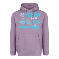 Lavender into the ocean i go to find my soul Heavyweight Hoodie - linhVisuals