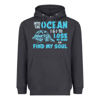 Smoke into the ocean i go to find my soul Heavyweight Hoodie - linhVisuals